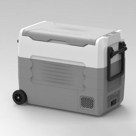 Cross border car cargo vehicle mounted compressor portable cold storage 55L mini refrigerator manufacturer wholesale