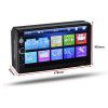 Cross border blockbuster 7010b universal 7-inch car MP5 player 2din dual spindle MP5 reversing Bluetooth radio