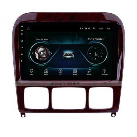 9-inch car GPS navigation Android large screen Car Navigator, applicable to 98-05 Benz w220s280