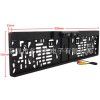 New wireless European license plate frame car rear view reversing camera with LED lamp night vision HD CCD