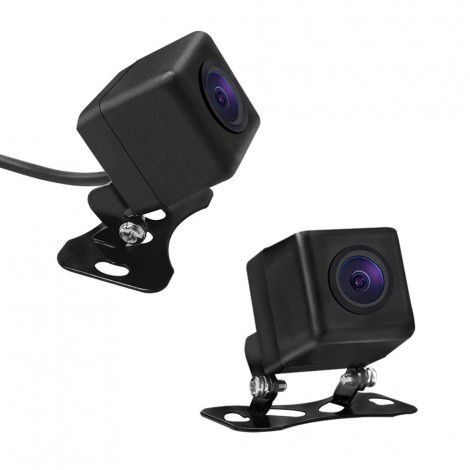 Car rear view camera blind area: reversing camera of general plug-in car, adjustable positive image CCD, HD