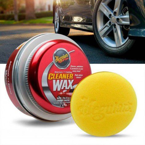 Car care supplies Meguiar three in one crystal wax a1214 Meguiar car wax polish cover scratch car wax