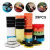 Cross border supply sponge plate polishing pad 5 inches 3 inches 39 pieces car care polishing waxing sponge wheel M10