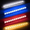 Automobile led streamer steering light, double color arrow light, general refitted daytime running light, super bright, waterproof