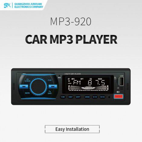 920s car stereo FM dual USB / 12V embedded 1DIN car MP3 multimedia radio player