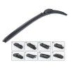 General wiper new multi-functional vehicle boneless rear wiper rubber strip all model general wiper