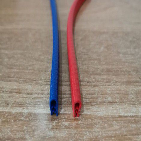 Manufacturer: color U-shaped automobile anti-collision edge banding, skeleton decoration, edge banding, leather strip, sound insulation, wind proof, sealing strip, customized