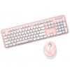 Ferris hand wireless keyboard mouse color lipstick girl punk keyboard office set home computer Amazon