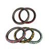 Wholesale cheap diving material automobile steering wheel cover, anti-skid, breathable, colorful pattern automobile steering wheel cover