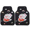 Car foot mat, general purpose in car, one-piece cute cartoon car carpet, driver's foot mat, floor mat, all season general