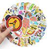 54 non repetitive drew trend cartoon stickers luggage l suitcase laptop car stickers