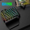 Free wolf K15 one handed keyboard Musketeers throne left hand mechanical touch game keyboard Amazon eBay cross border