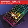 New hxsj61 key game film keyboard RGB light mini keyboard multiple shortcut key combinations factory stock