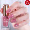 Livlan water-based tear nail polish transparent nail polish bare color bean paste Color Nail Polish