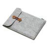 Felt computer bag, computer bag, iPad inner bag, portable Chinese notebook, light gray felt bag