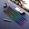 New hxsj61 key game film keyboard RGB light mini keyboard multiple shortcut key combinations factory stock