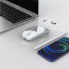 Manufacturer's stock new type-C wireless mouse + 2.4G dual receiver charging mute for cross-border E-commerce