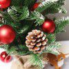 Cross border new Christmas decorations 40cm snow pine cone Mini Christmas tree desktop small Christmas tree decorations