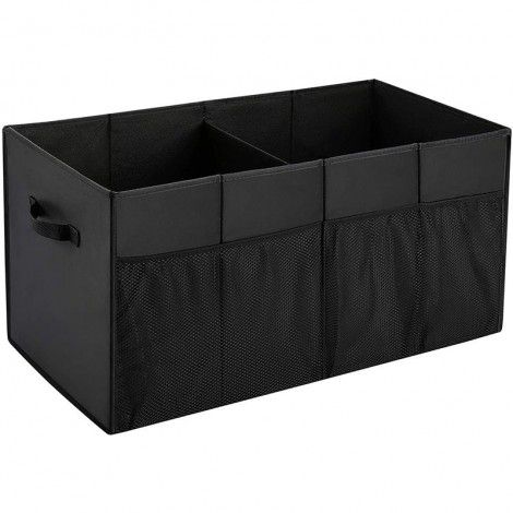 BSCI factory car interior storage box trunk storage rack car SUV storage handle foldable bag