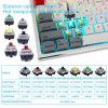 Skyloong minibug v2-sk84pbt thermal sublimation gray white red keycap gatoron red axis keyboard
