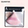 Triangle dry powder puff foreign trade fiber crystal cotton fine makeup makeup makeup beauty makeup tools powder puff