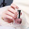 Cross border nail polish is firm and cannot be peeled. It is a non baking nail enhancement product. Student girl nail polish is 36 colors (beishijie color system)