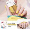 Water based bright surface sanding, non tearing, Twin Star nail polish, two sets, twin nail polish combination, can be substituted