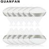 Triangle dry powder puff foreign trade fiber crystal cotton fine makeup makeup makeup beauty makeup tools powder puff