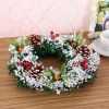 Pure manual Christmas wreath, holiday wreath, simulated Christmas tree decoration, wedding ceremony wreath, factory direct sales