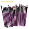 Cross border hot sale maange 20 makeup brush set makeup tools full set animal hair eye shadow brush eyebrow brush