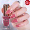 Livlan water-based tear nail polish transparent nail polish bare color bean paste Color Nail Polish