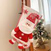 Christmas sock bag knitting three-dimensional Santa Snowman Gift Bag Christmas Eve candy socks children's Christmas gift socks