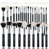 25 animal hair makeup brush sets cross-border hot selling beauty tools makeup school training institutions special brush