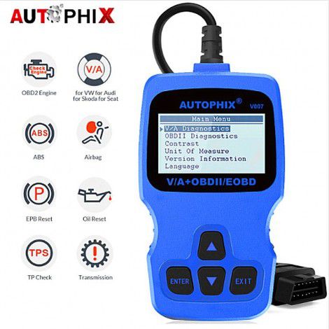 Autophixv007 Volkswagen Audi Skoda dedicated full system tester decoder (English version)