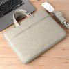 new laptop bag tablet iPad bag Lenovo Dell single shoulder bag PU leather notebook inner bag