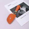 Suitable for French sheepskin leather key case, BMW blade 5 series x3x5 protective case, manual goat skin key case