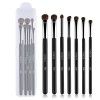 7 makeup brush sets, portable horsehair eye shadow brush, eye makeup brush, beauty tools, available in four colors