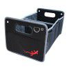 Manufacturer wholesale private car backup storage box multi-functional folding sorting box Oxford cloth car storage box