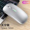 Wholesale new cross-border Bluetooth dual-mode wireless mouse charging mute power display Office Games luminous mouse