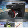 Two in one driving recorder Hd 1080p night vision electronic dog speed recorder integrated machine (English and Russian)