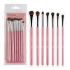 7 makeup brush sets, portable horsehair eye shadow brush, eye makeup brush, beauty tools, available in four colors