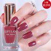 Livlan water-based tear nail polish transparent nail polish bare color bean paste Color Nail Polish