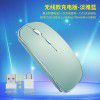 Manufacturer's stock new type-C wireless mouse + 2.4G dual receiver charging mute for cross-border E-commerce