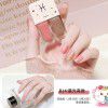 Water based bright surface sanding, non tearing, Twin Star nail polish, two sets, twin nail polish combination, can be substituted
