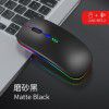 Wholesale new cross-border Bluetooth dual-mode wireless mouse charging mute power display Office Games luminous mouse