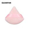 Triangle dry powder puff foreign trade fiber crystal cotton fine makeup makeup makeup beauty makeup tools powder puff