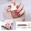 Water based bright surface sanding, non tearing, Twin Star nail polish, two sets, twin nail polish combination, can be substituted