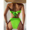 new bikini European and American swimwear sexy bikini high waist split women's swimwear