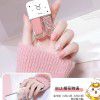 Water based bright surface sanding, non tearing, Twin Star nail polish, two sets, twin nail polish combination, can be substituted