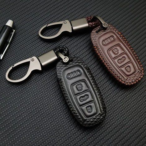Applicable to Audi 2020a4l key case, 18 new q5l key chains, Q7 / A5 / A6L car key cases, male and female cases